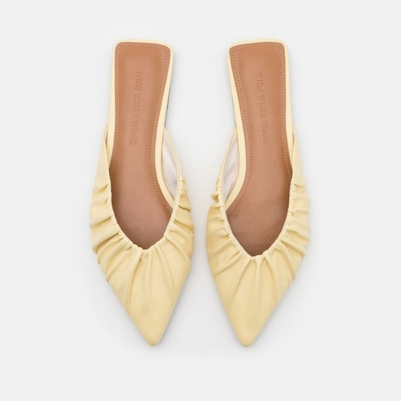 BNIB Who What Wear Leather Mule/Slide - Picture 2 of 4